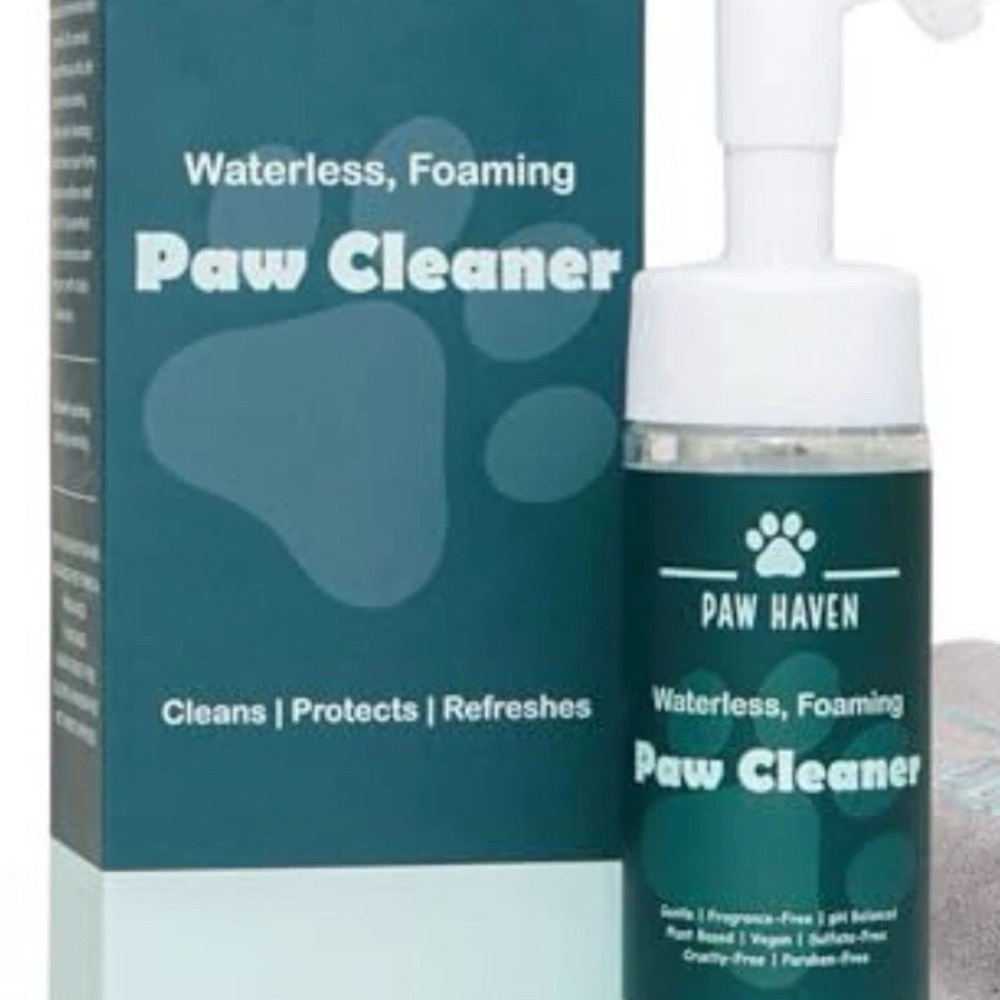 Paw Haven Waterless Foaming Paw Cleaner no rinsing needed